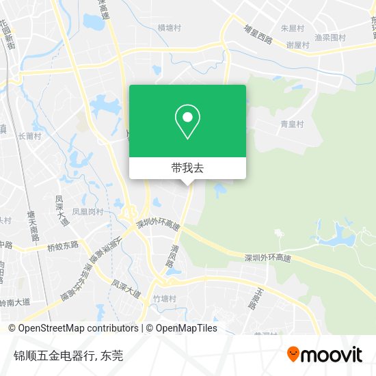 锦顺五金电器行地图