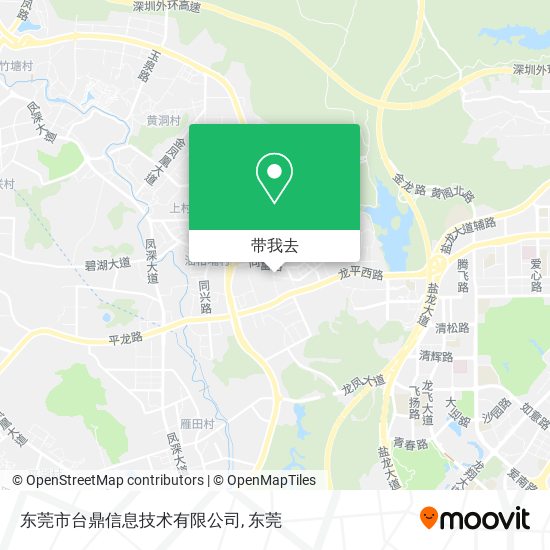 东莞市台鼎信息技术有限公司地图