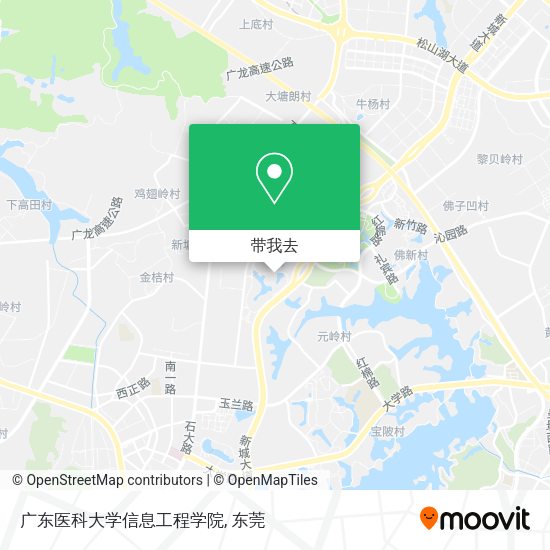 广东医科大学信息工程学院地图