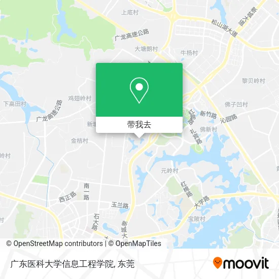 广东医科大学信息工程学院地图