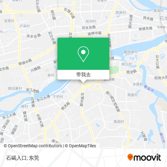 石碣入口地图