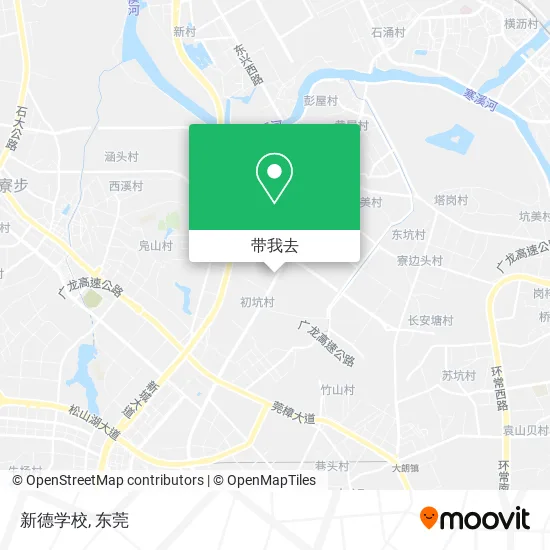 新德学校地图