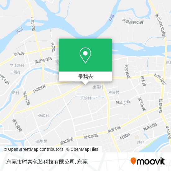 东莞市时泰包装科技有限公司地图