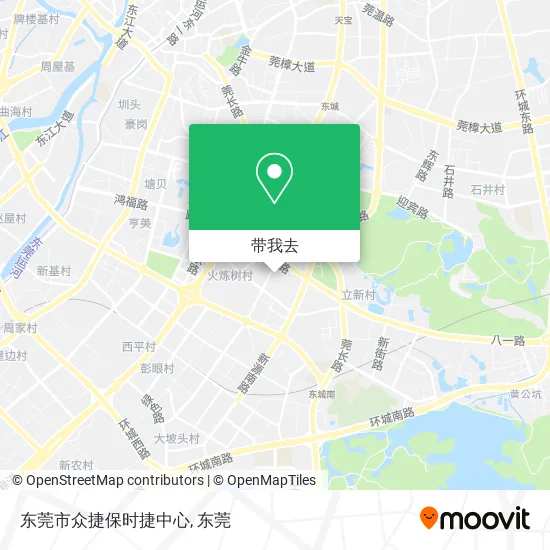东莞市众捷保时捷中心地图