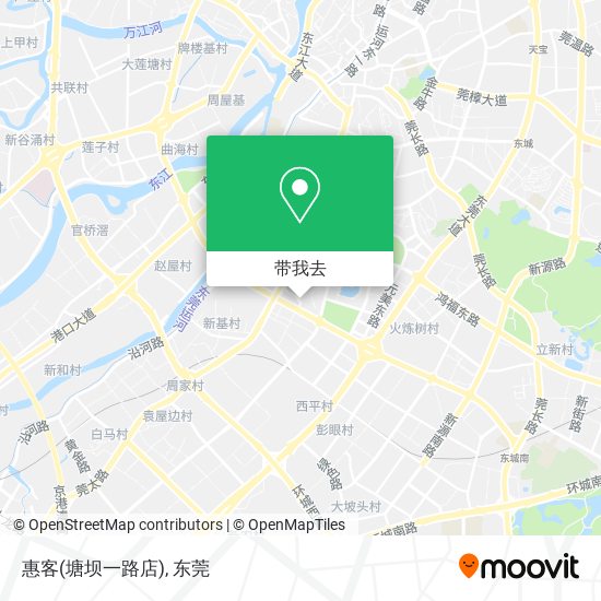 惠客(塘坝一路店)地图