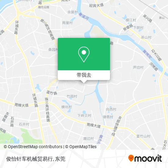俊怡针车机械贸易行地图