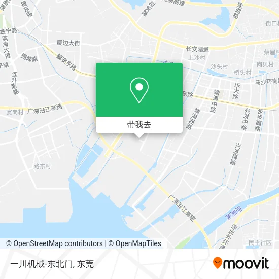 一川机械-东北门地图