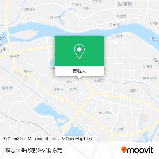 联志企业代理服务部地图