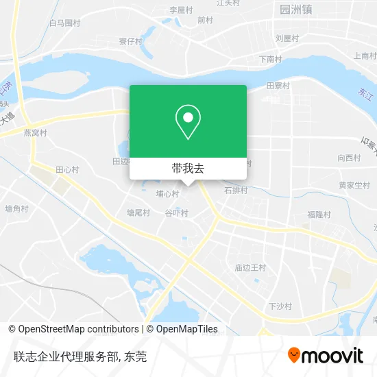 联志企业代理服务部地图