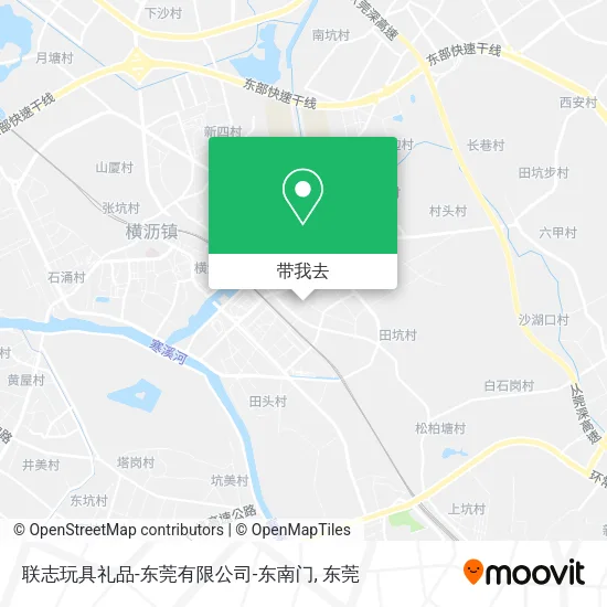 联志玩具礼品-东莞有限公司-东南门地图