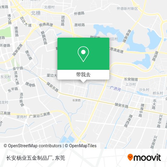 长安杨业五金制品厂地图