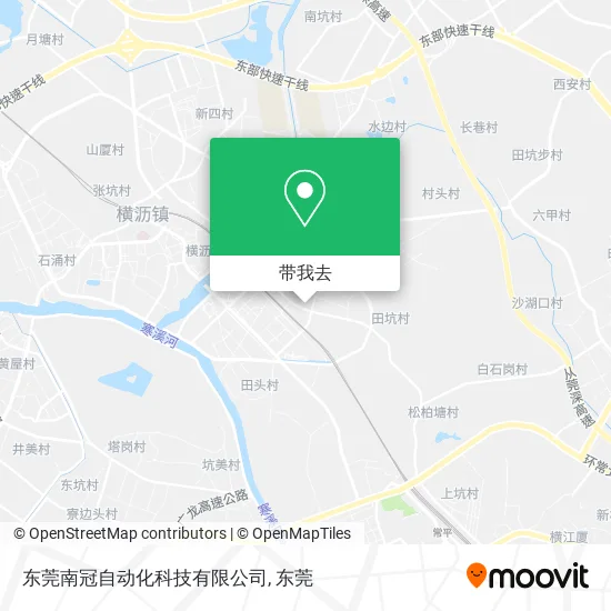 东莞南冠自动化科技有限公司地图