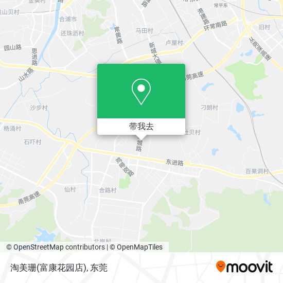 淘美珊(富康花园店)地图
