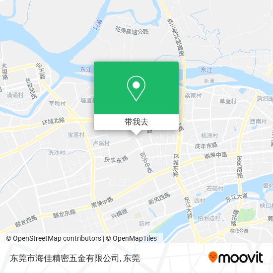 东莞市海佳精密五金有限公司地图