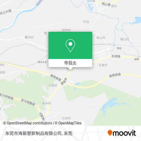 东莞市海新塑胶制品有限公司地图