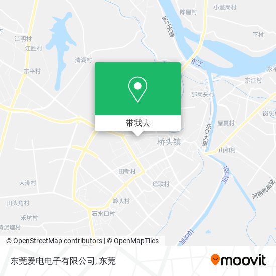 东莞爱电电子有限公司地图