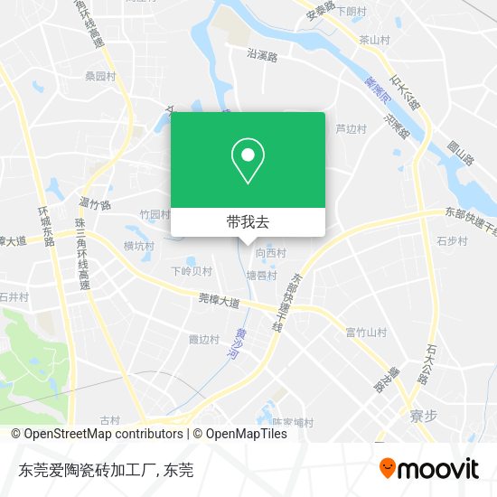 东莞爱陶瓷砖加工厂地图