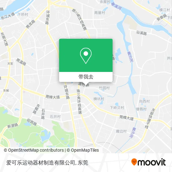 爱可乐运动器材制造有限公司地图