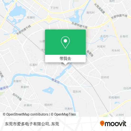 东莞市爱多电子有限公司地图
