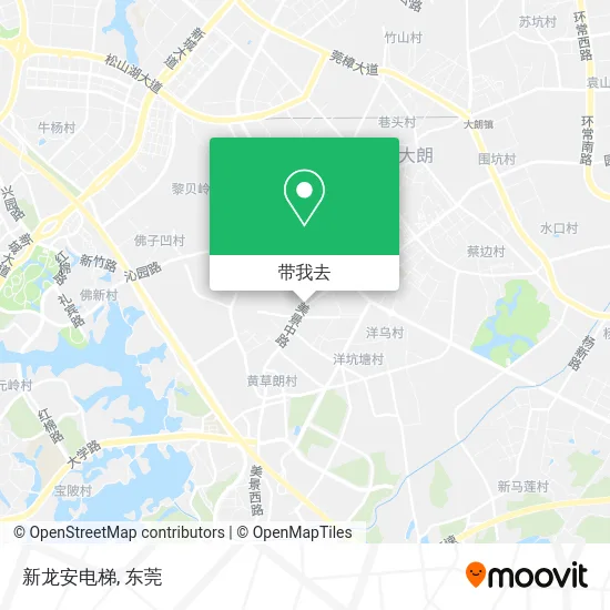 新龙安电梯地图