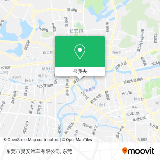 东莞市昊安汽车有限公司地图