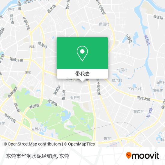 东莞市华润水泥经销点地图