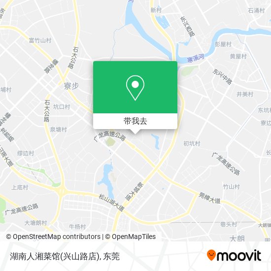 湖南人湘菜馆(兴山路店)地图