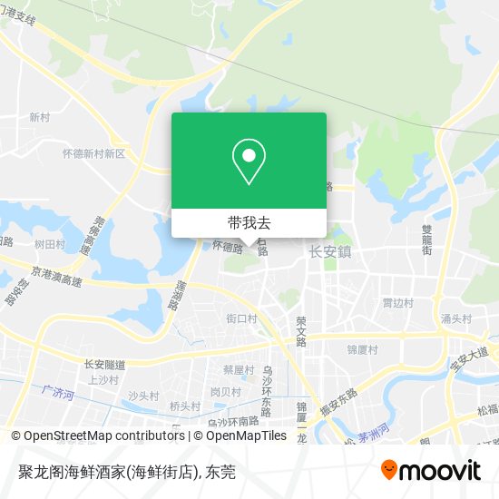 聚龙阁海鲜酒家(海鲜街店)地图