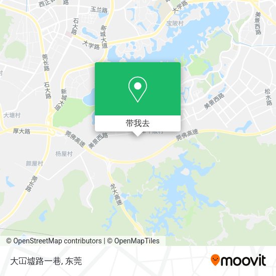 大冚墟路一巷地图
