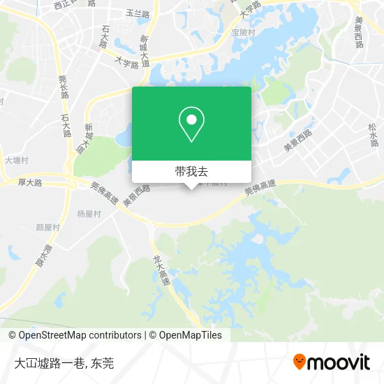 大冚墟路一巷地图