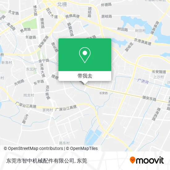 东莞市智中机械配件有限公司地图