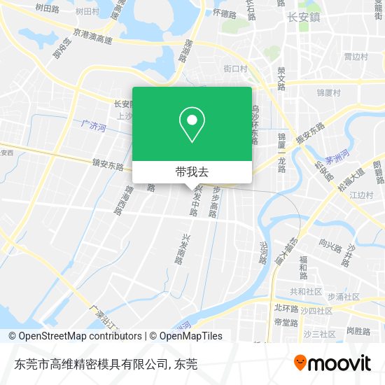 东莞市高维精密模具有限公司地图