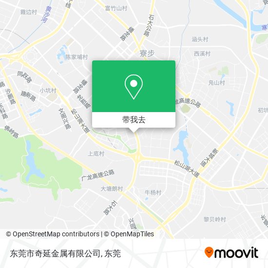 东莞市奇延金属有限公司地图