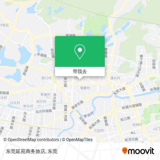 东莞延苑商务旅店地图
