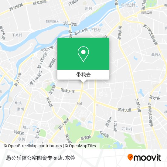 愚公乐虞公窑陶瓷专卖店地图