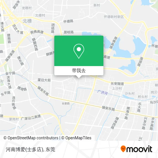 河南博爱(士多店)地图