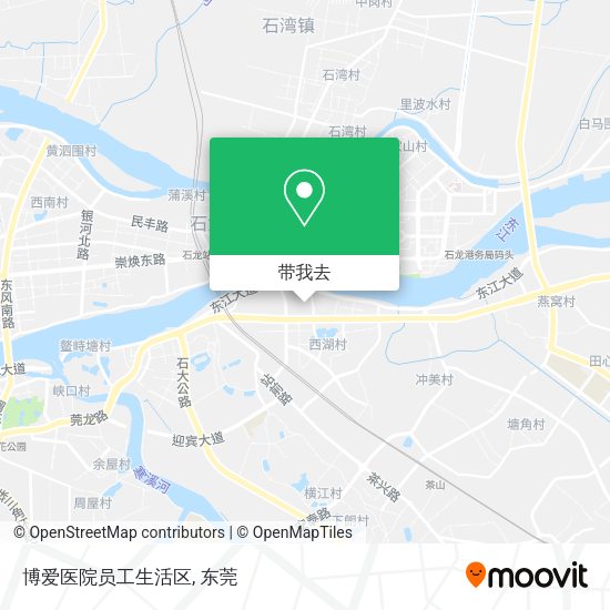 博爱医院员工生活区地图