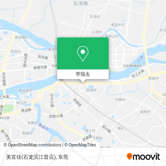 美宜佳(石龙滨江晋店)地图