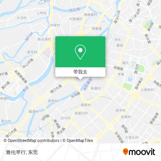 雅伦琴行地图