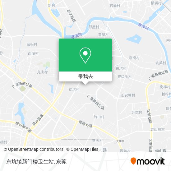 东坑镇新门楼卫生站地图