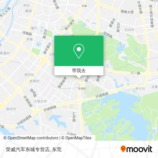 荣威汽车东城专营店地图