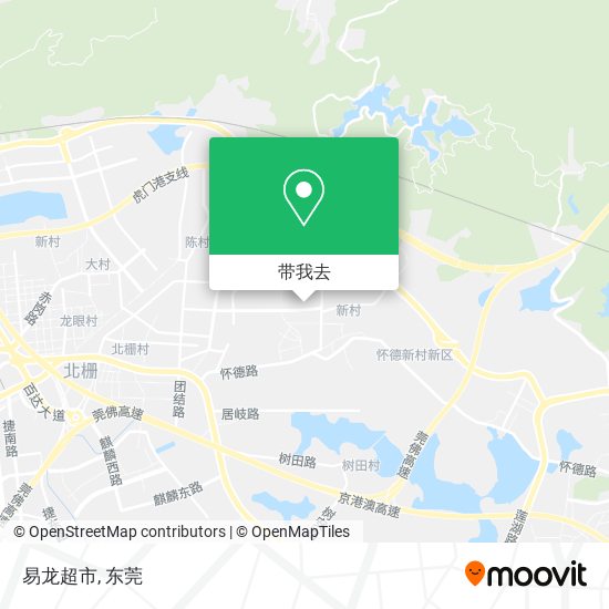 易龙超市地图