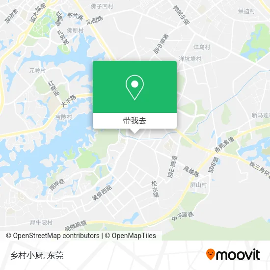 乡村小厨地图
