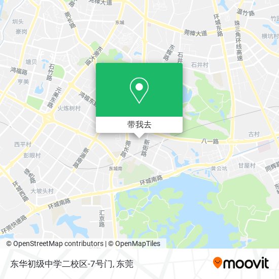 东华初级中学二校区-7号门地图