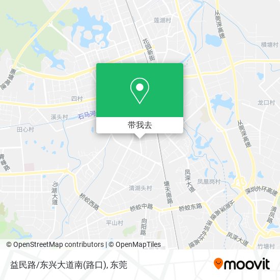 益民路/东兴大道南(路口)地图