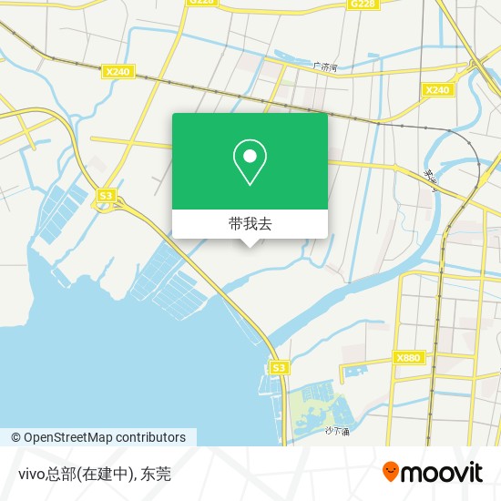 vivo总部(在建中)地图