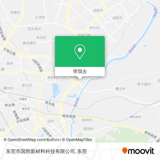 东莞市国胜新材料科技有限公司地图
