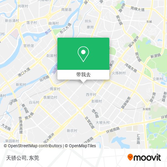 天骄公司地图