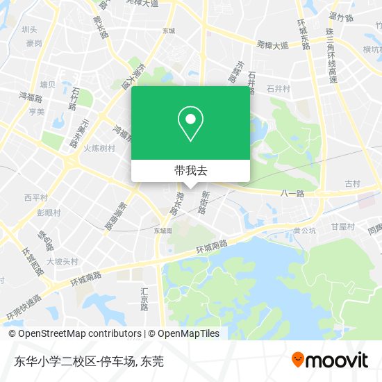 东华小学二校区-停车场地图