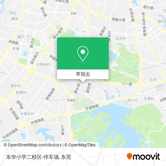 东华小学二校区-停车场地图